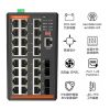 光路科技-工业环网交换机网管型PoE++