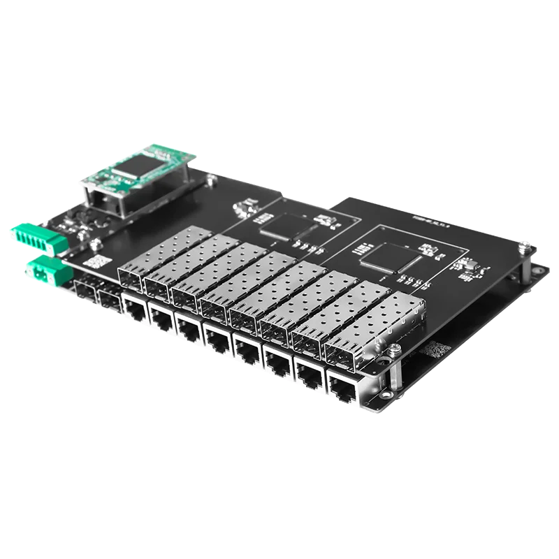 矿用嵌入式19口全千兆管理型工业以太网交换机