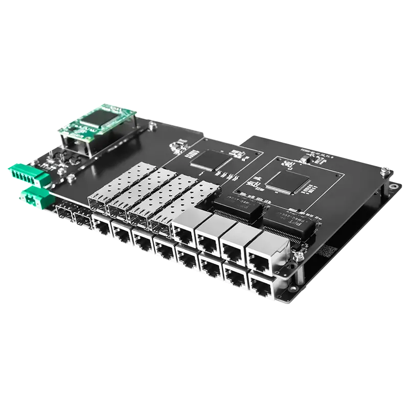 矿用嵌入式19口全千兆管理型工业以太网交换机