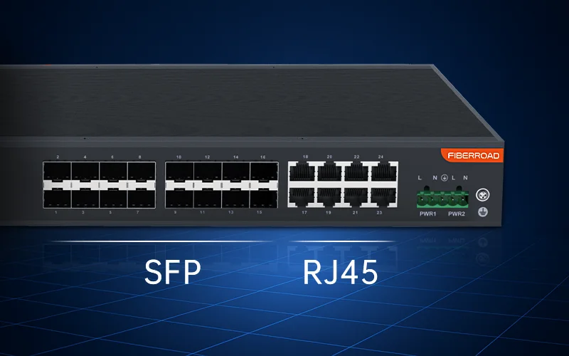 Fiberroad交换机SFP、RJ45
