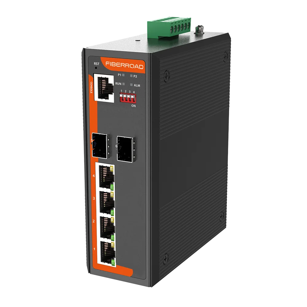 6端口千兆网管型工业以太网交换机